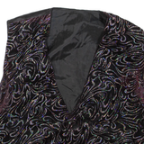 Mens Waistcoat Black XL