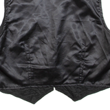Mens Waistcoat Black XL