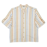 ARA Womens Printed Top White Striped M