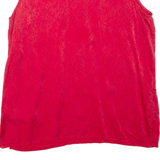 GINA MONTI Womens Printed Vest Red Sleeveless Spotted XL