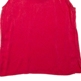 GINA MONTI Womens Printed Vest Red Sleeveless Spotted XL