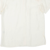 DEVILLE Womens Shirt Beige Collared M