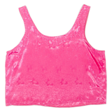 C&A Womens Printed Vest Pink Sleeveless Floral L