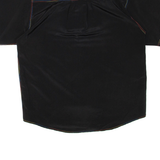 LECHE Womens Shirt Black Collared L
