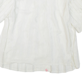 Womens Printed Blouse White L