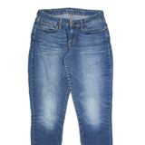 LEVI'S Womens Jeans Blue Regular Tapered Stone Wash W27 L32