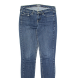 LEVI'S Womens Jeans Blue Regular Tapered Stone Wash W27 L34