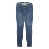 LEVI'S Womens Jeans Blue Regular Tapered Stone Wash W27 L34