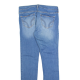 HOLLISTER Womens Jeans Blue Slim Tapered Stone Wash W26 L27