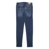 LEVI'S 710 Womens Jeans Blue Regular Skinny Stone Wash W28 L29