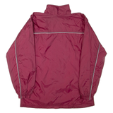WILSON Mens Track Jacket Maroon Nylon M