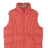 WOOLRICH Womens Puffer Gilet Orange S