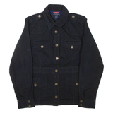 TOMMY HILFIGER Womens Jacket Black L