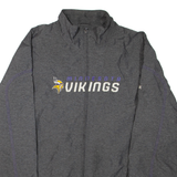 NFL Minnesota Vikings Mens Track Jacket Grey USA XL