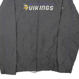 NFL Minnesota Vikings Mens Track Jacket Grey USA XL
