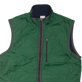 TOMMY HILFIGER Mens Gilet Green Nylon XL