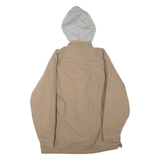 TIMBERLAND Mens Jacket Brown Hooded L