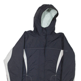 HELLY HANSEN Womens Jacket Blue Hooded S