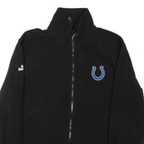 NFL Mens Fleece Jacket Black XL