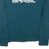 NIKE Brasil Mens Track Jacket Green M