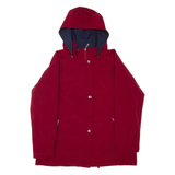 NAUTICA Mens Jacket Maroon Hooded XL