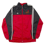 ADIDAS Mens Track Jacket Red XL
