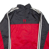 ADIDAS Mens Track Jacket Red XL