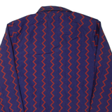 UMBRO Mens Track Jacket Blue Nylon Striped L