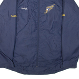 REEBOK Mens Track Jacket Blue L