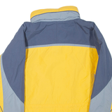 COLUMBIA Womens Jacket Yellow Nylon Colourblock XL