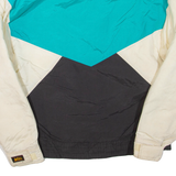 Womens Jacket Cream Colourblock M