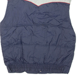 FORTY BELOW Mens Gilet Blue Nylon M