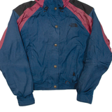 THE NORTH FACE Womens Jacket Blue Hooded L