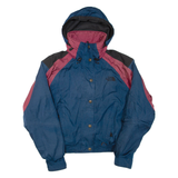 THE NORTH FACE Womens Jacket Blue Hooded L