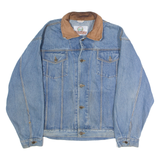 WOODLAKE Mens Denim Jacket Blue 90s L