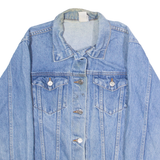 Curves Gym Womens Denim Jacket Blue 90s USA M