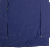 CHAMPION Brigham Young University Mens Coat Blue Nylon USA Hooded XL