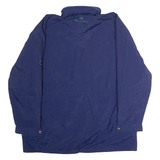 CHAMPION Brigham Young University Mens Coat Blue Nylon USA Hooded XL