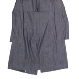 CALVIN KLEIN Womens Trench Coat Grey S