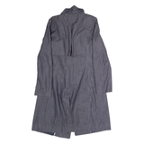 CALVIN KLEIN Womens Trench Coat Grey S