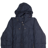 BOGNER Womens Puffer Jacket Black Hooded XL