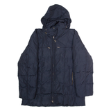 BOGNER Womens Puffer Jacket Black Hooded XL