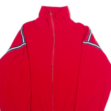 HELANCO Mens Track Jacket Red 80s S