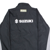 SUZUKI COLLECTION Moto X Mens Rain Jacket Black Colourblock L