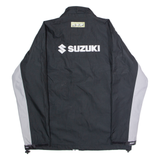 SUZUKI COLLECTION Moto X Mens Rain Jacket Black Colourblock L