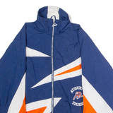 GENUINE STUFF Auburn Tigers Mens Windbreaker Jacket Blue 90s USA L