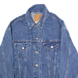 LEVI'S BIG E Womens Denim Jacket Blue XS