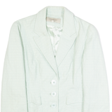 KAREN MILLEN Womens Blazer Jacket Blue S