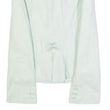 KAREN MILLEN Womens Blazer Jacket Blue S