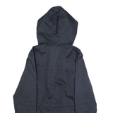 FAT FACE Womens Jacket Blue Hooded S
